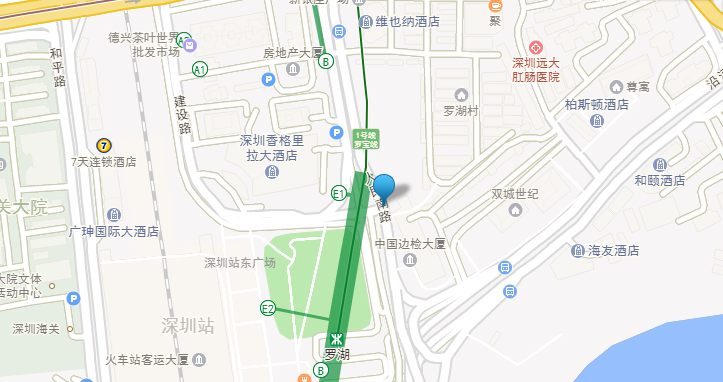 兆鑫 汇金广场交通图